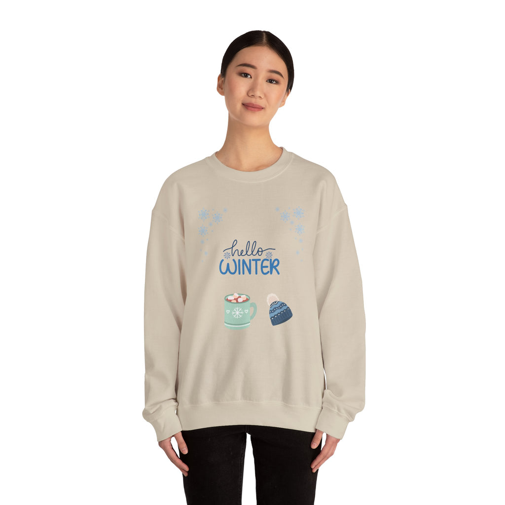 Hello Winter Cozy Sweatshirt