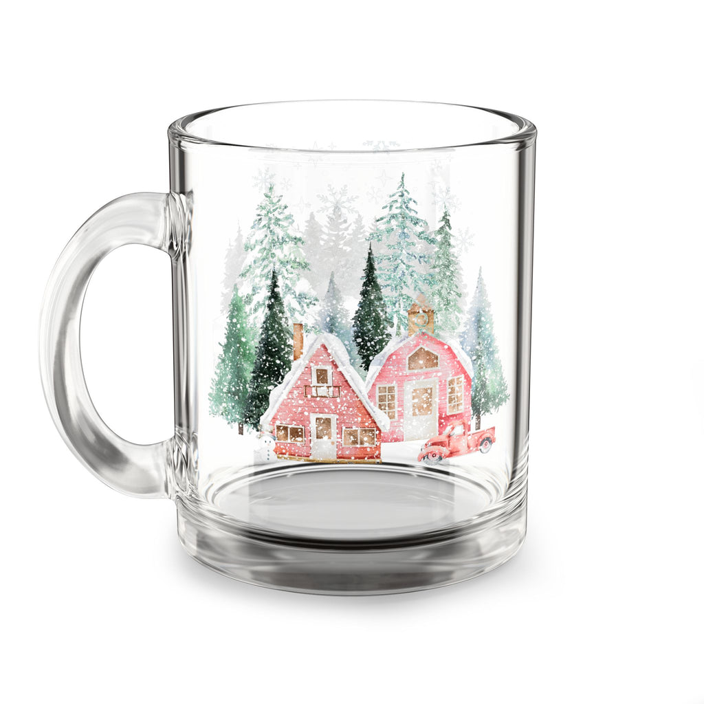 Winter Wonderland Glass Mug 10oz