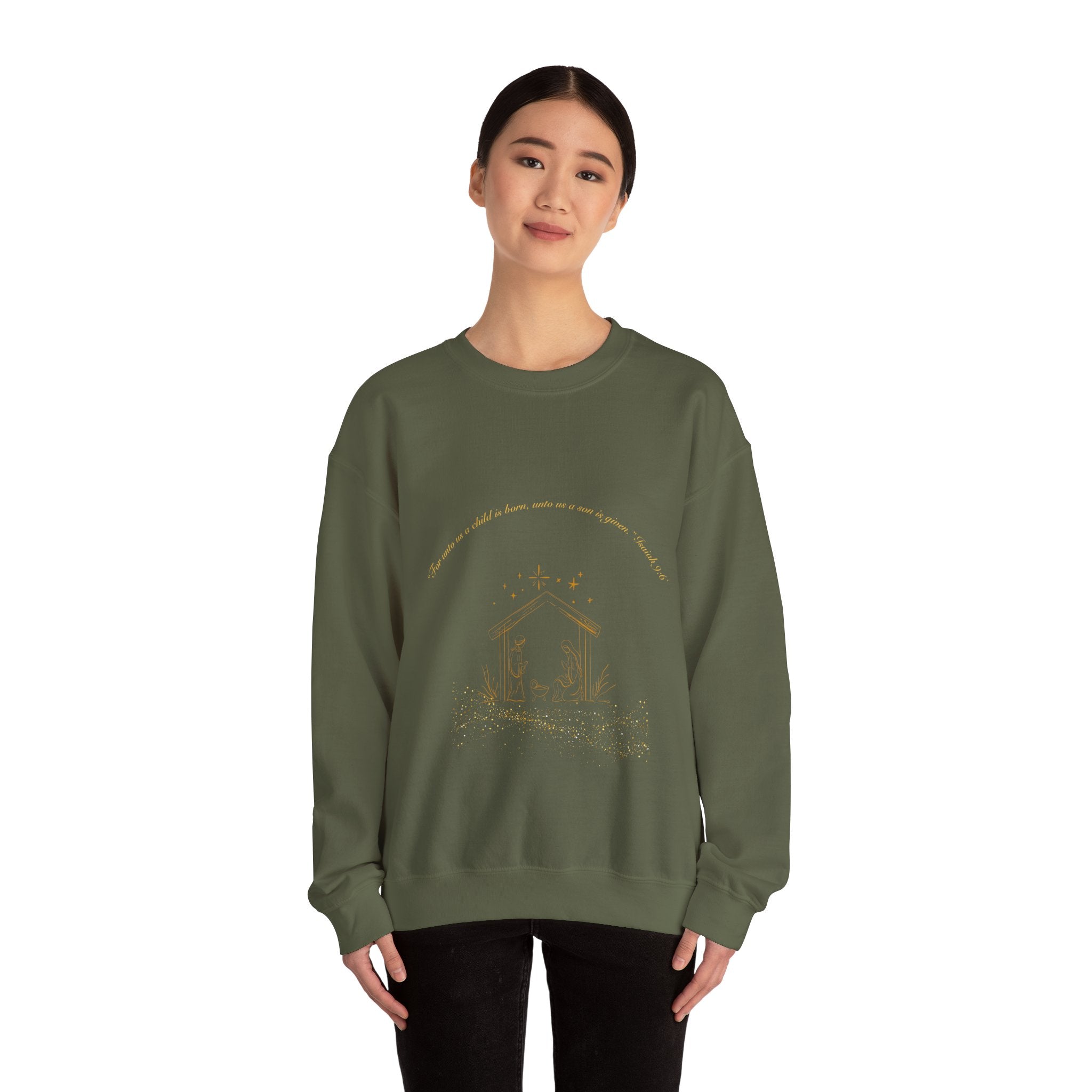 Christmas Manger Sweatshirt
