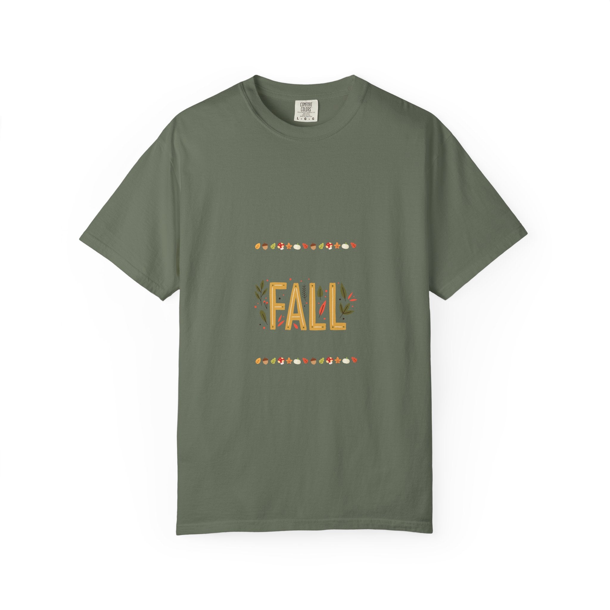 Fall Garment-Dyed T-Shirt | Cozy Autumn Vibes, Perfect for Halloween & Thanksgiving, Gift for Nature Lovers, Comfortable Casual Wear