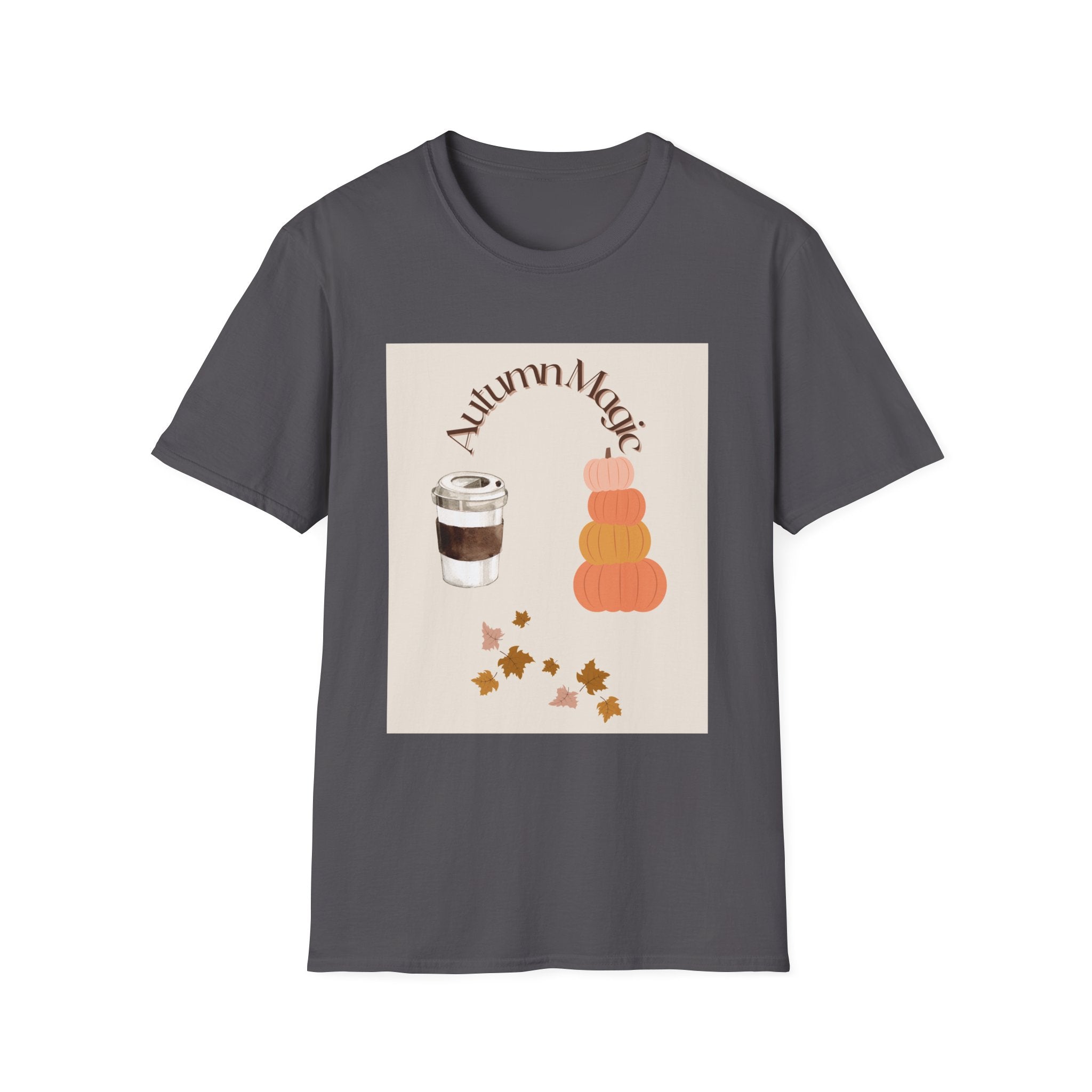 Autumn Magic T-Shirt | Cozy Fall Tee, Seasonal Gift, Pumpkin Spice Lovers, Halloween Apparel, Unisex Graphic Shirt
