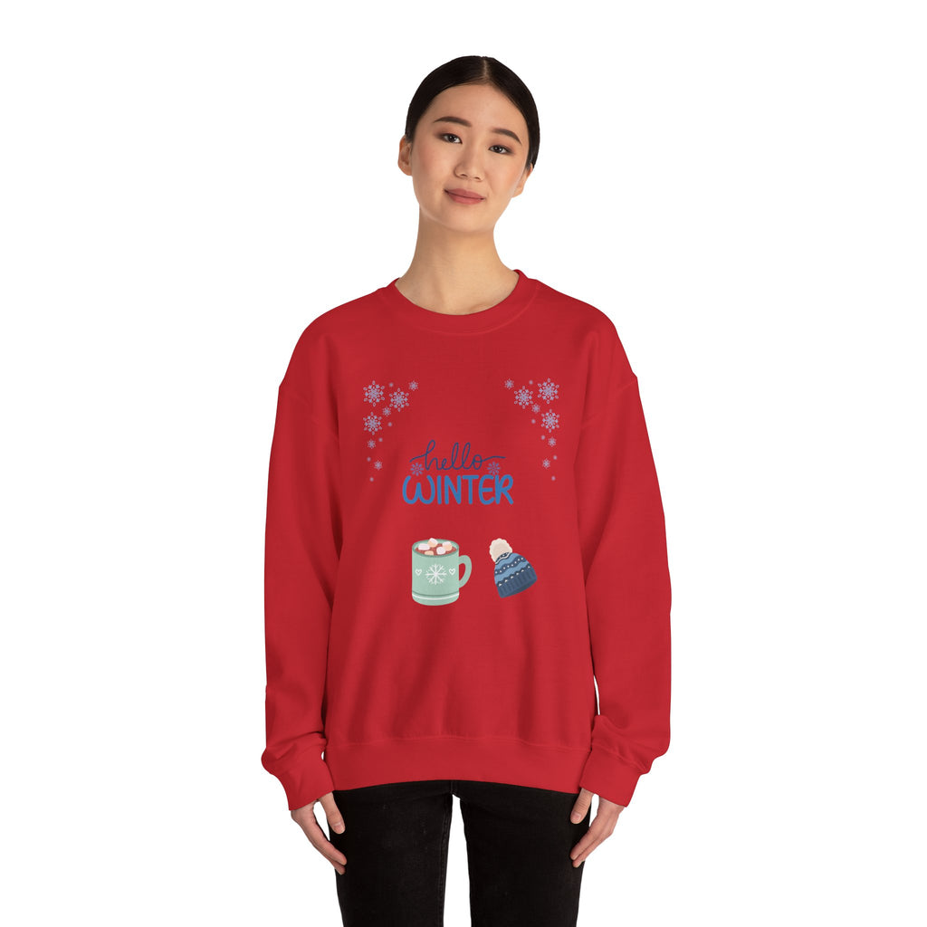 Hello Winter Cozy Sweatshirt
