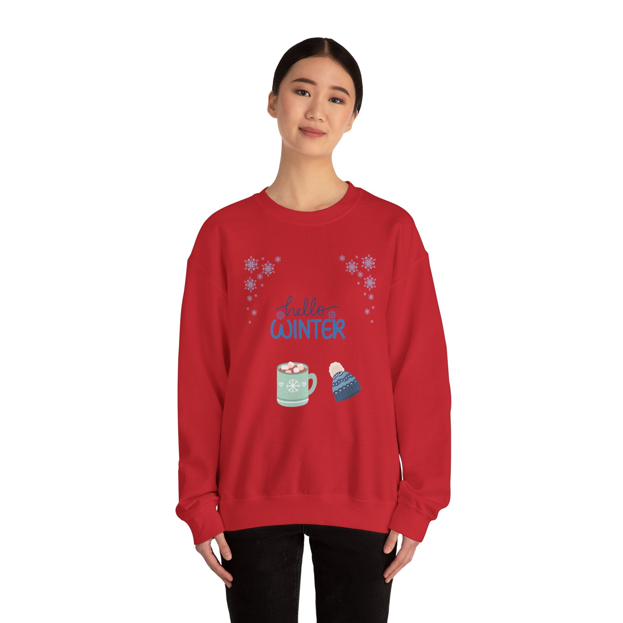 Hello Winter Cozy Sweatshirt