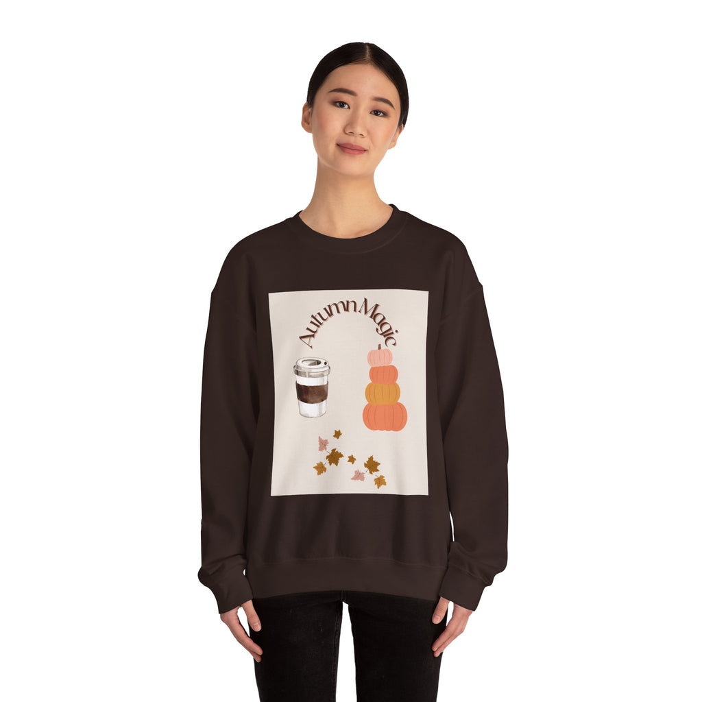 Autumn Magic Crewneck Sweatshirt - Cozy Fall Sweater