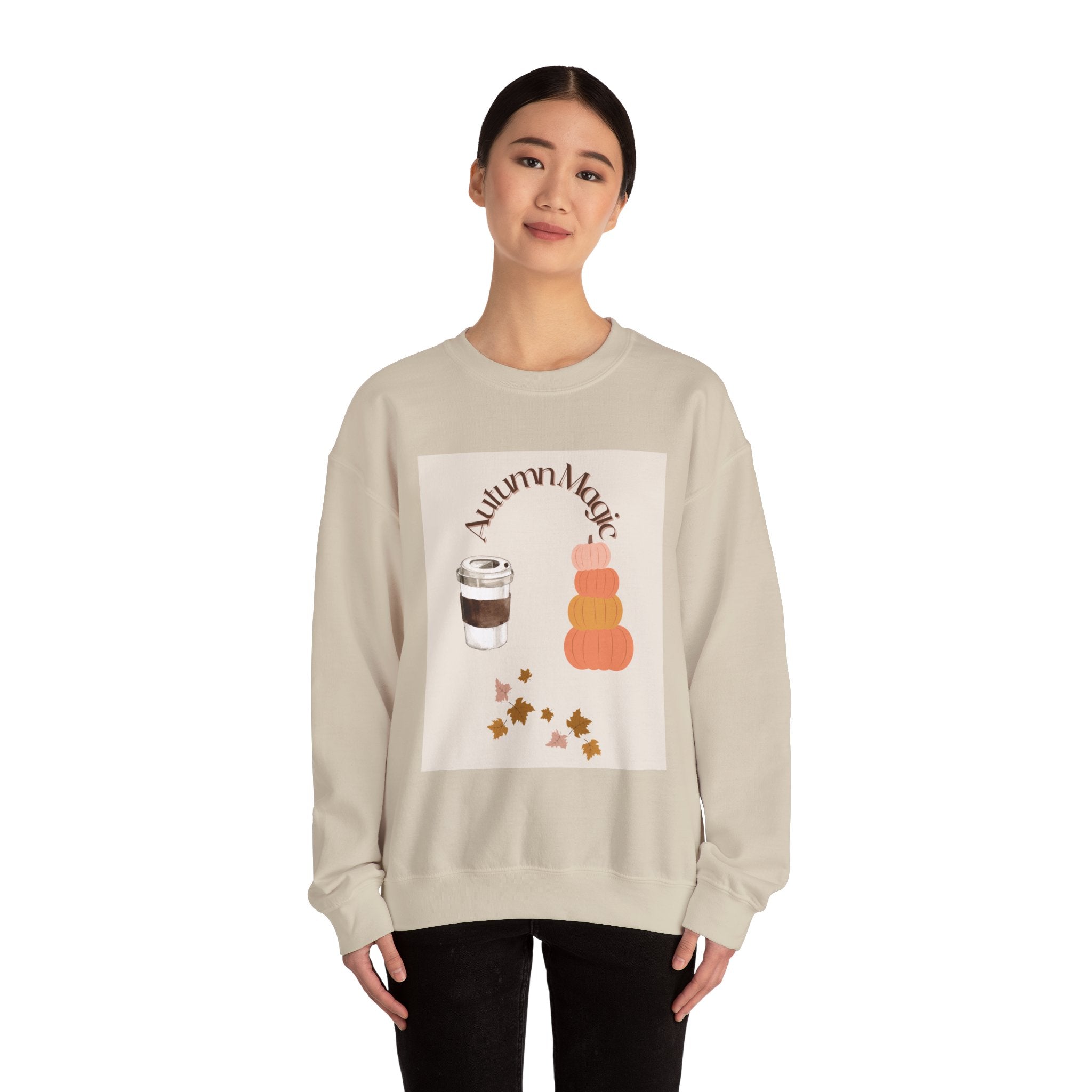 Autumn Magic Crewneck Sweatshirt - Cozy Fall Sweater