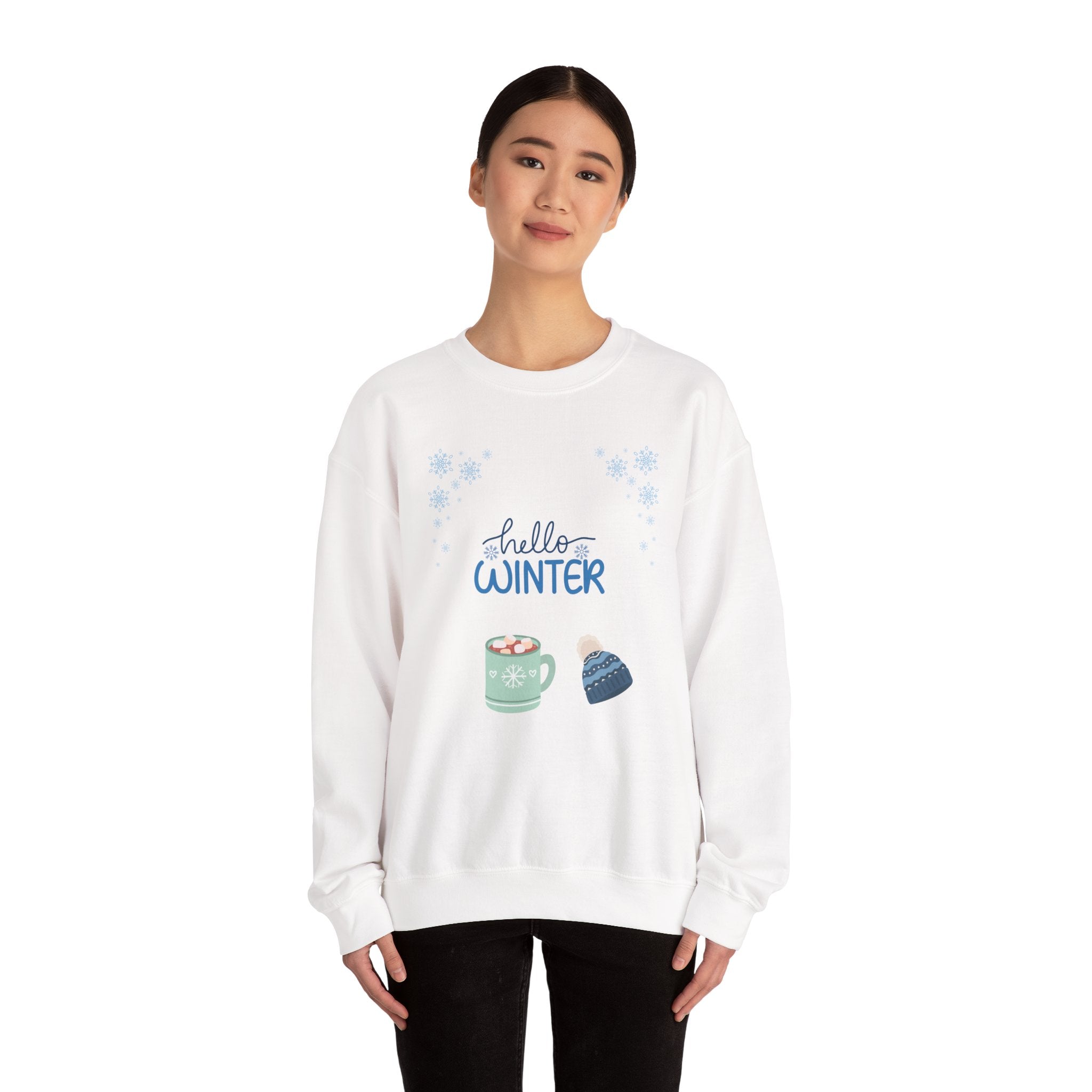 Hello Winter Cozy Sweatshirt