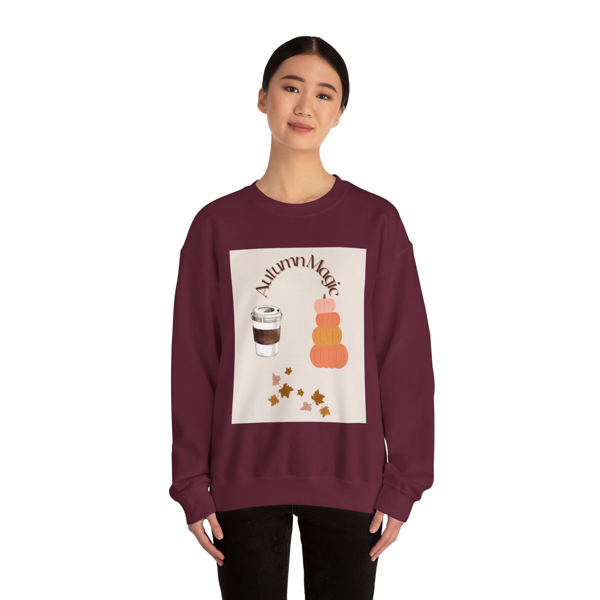 Autumn Magic Crewneck Sweatshirt - Cozy Fall Sweater