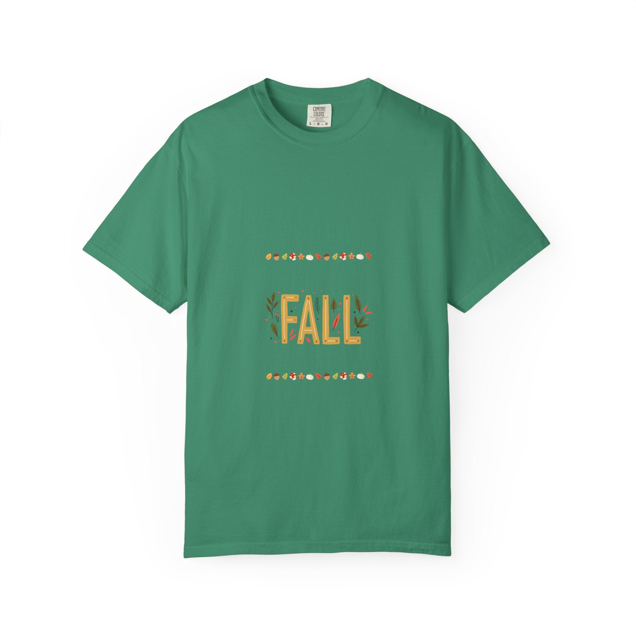 Fall Garment-Dyed T-Shirt | Cozy Autumn Vibes, Perfect for Halloween & Thanksgiving, Gift for Nature Lovers, Comfortable Casual Wear