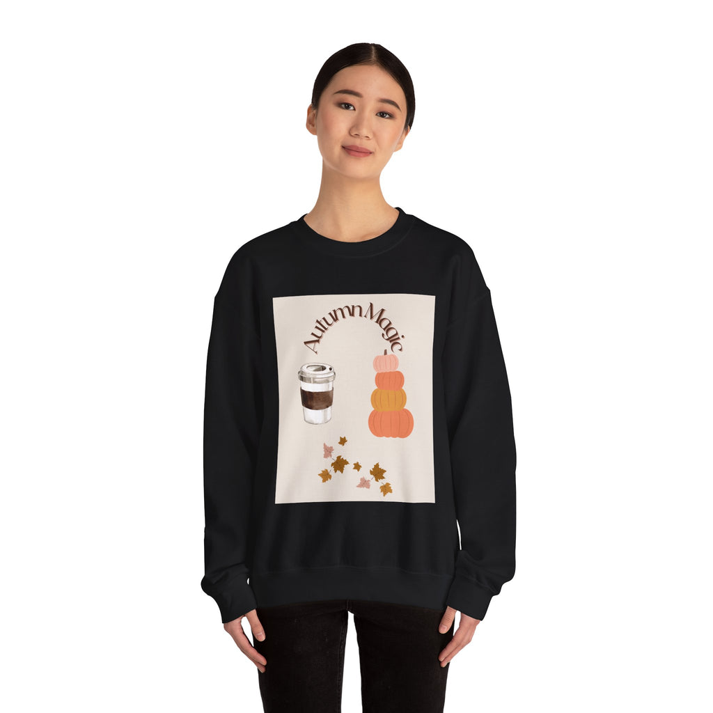 Autumn Magic Crewneck Sweatshirt - Cozy Fall Sweater
