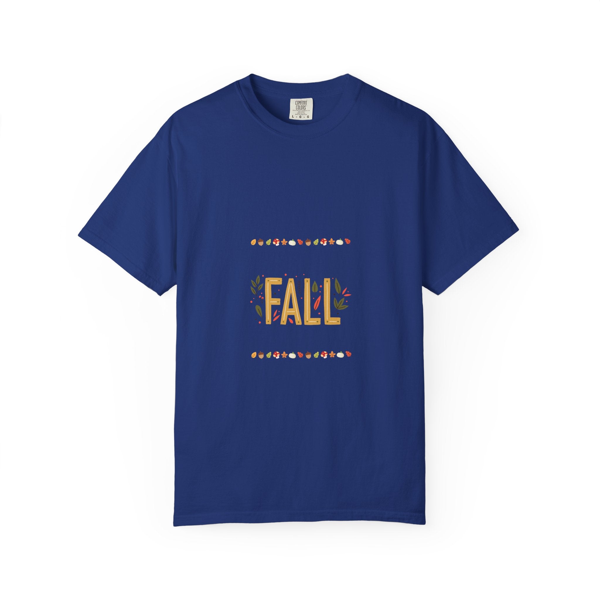 Fall Garment-Dyed T-Shirt | Cozy Autumn Vibes, Perfect for Halloween & Thanksgiving, Gift for Nature Lovers, Comfortable Casual Wear