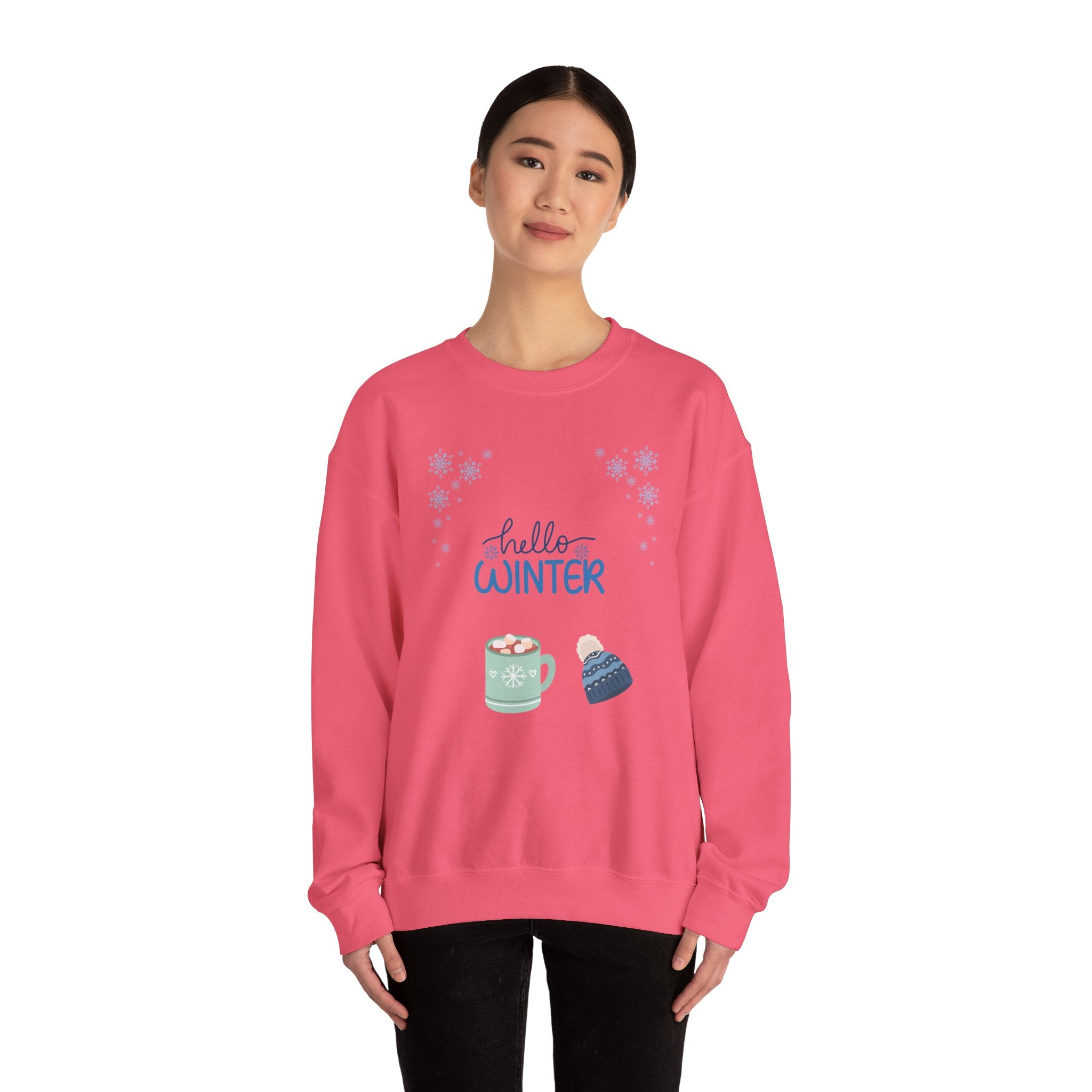 Hello Winter Cozy Sweatshirt