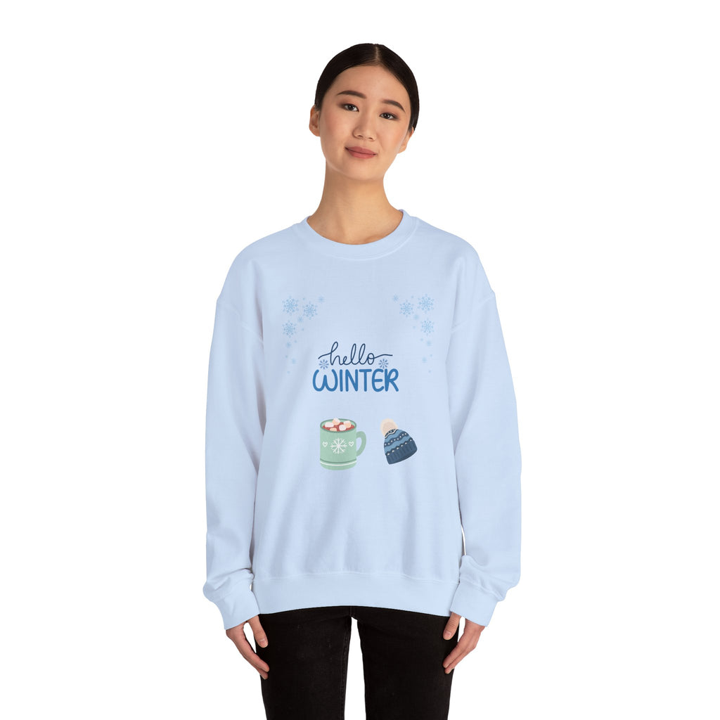 Hello Winter Cozy Sweatshirt