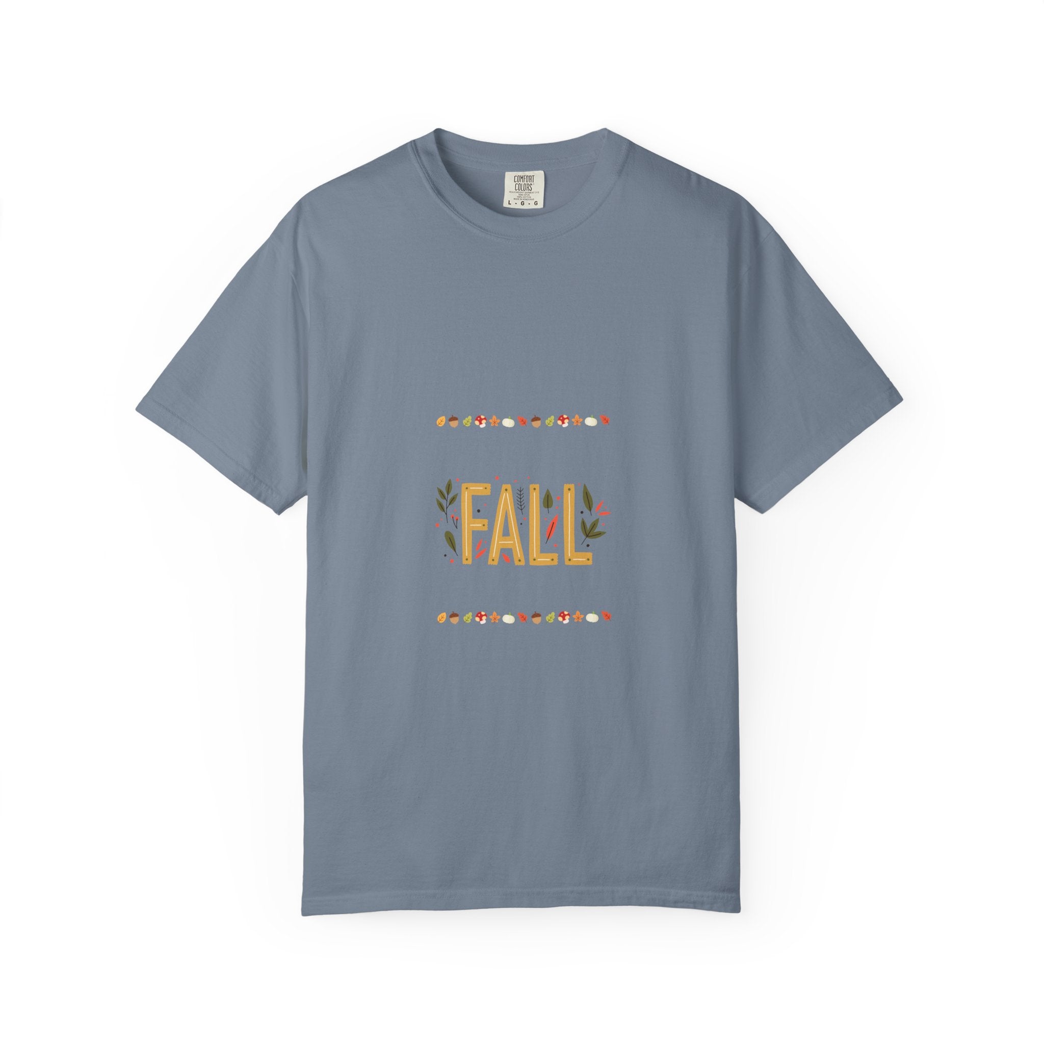 Fall Garment-Dyed T-Shirt | Cozy Autumn Vibes, Perfect for Halloween & Thanksgiving, Gift for Nature Lovers, Comfortable Casual Wear