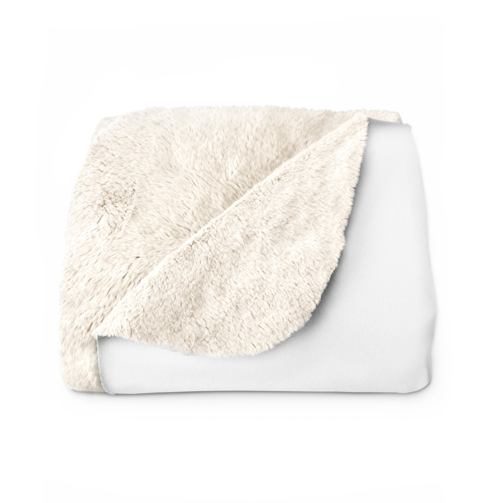 Cozy Autumn Truck Sherpa Fleece Blanket