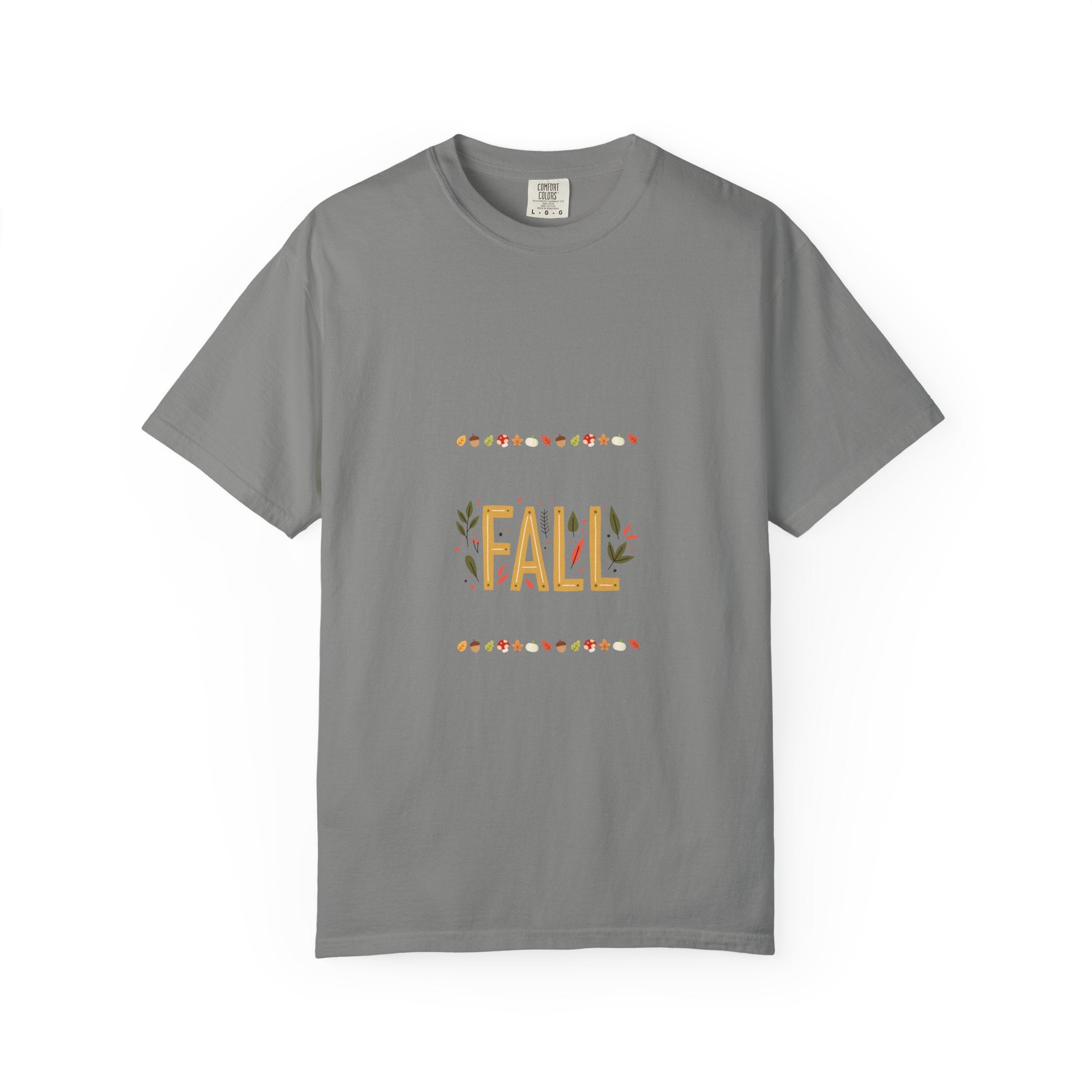 Fall Garment-Dyed T-Shirt | Cozy Autumn Vibes, Perfect for Halloween & Thanksgiving, Gift for Nature Lovers, Comfortable Casual Wear