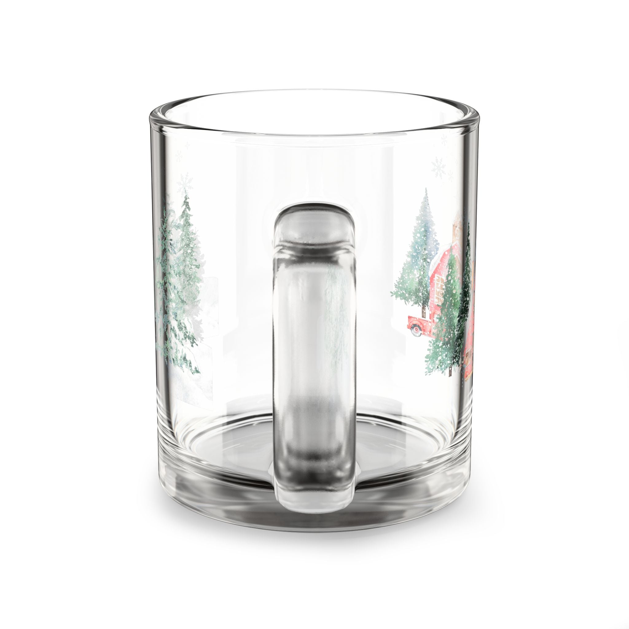 Winter Wonderland Glass Mug 10oz