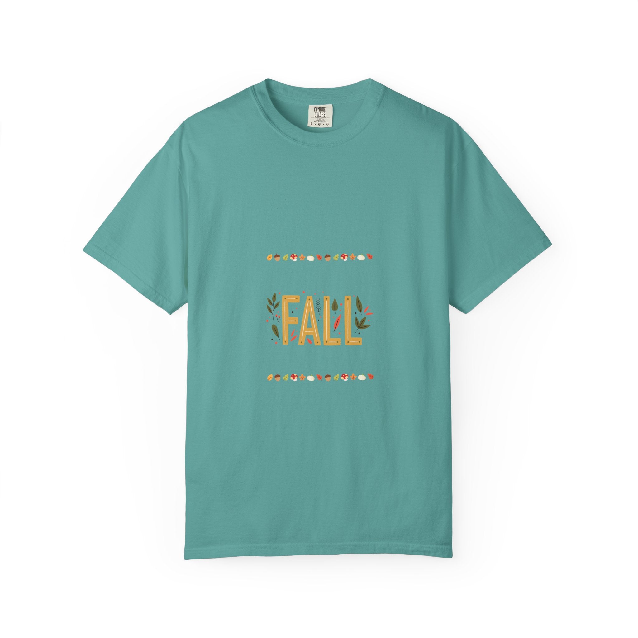 Fall Garment-Dyed T-Shirt | Cozy Autumn Vibes, Perfect for Halloween & Thanksgiving, Gift for Nature Lovers, Comfortable Casual Wear