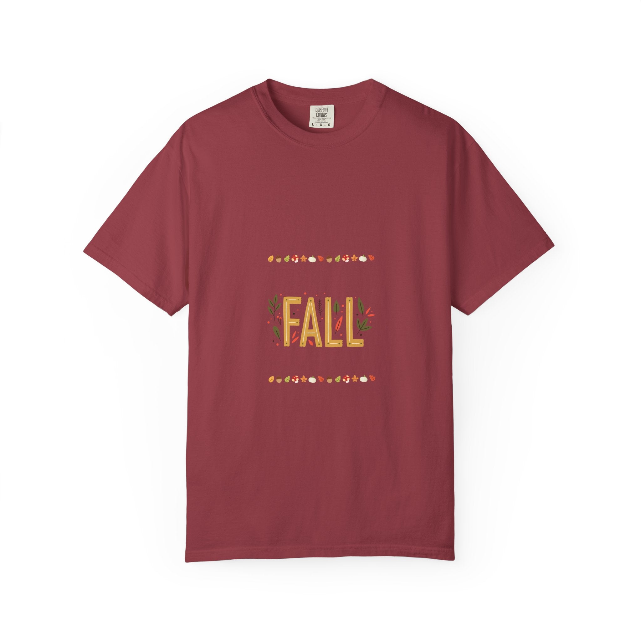 Fall Garment-Dyed T-Shirt | Cozy Autumn Vibes, Perfect for Halloween & Thanksgiving, Gift for Nature Lovers, Comfortable Casual Wear