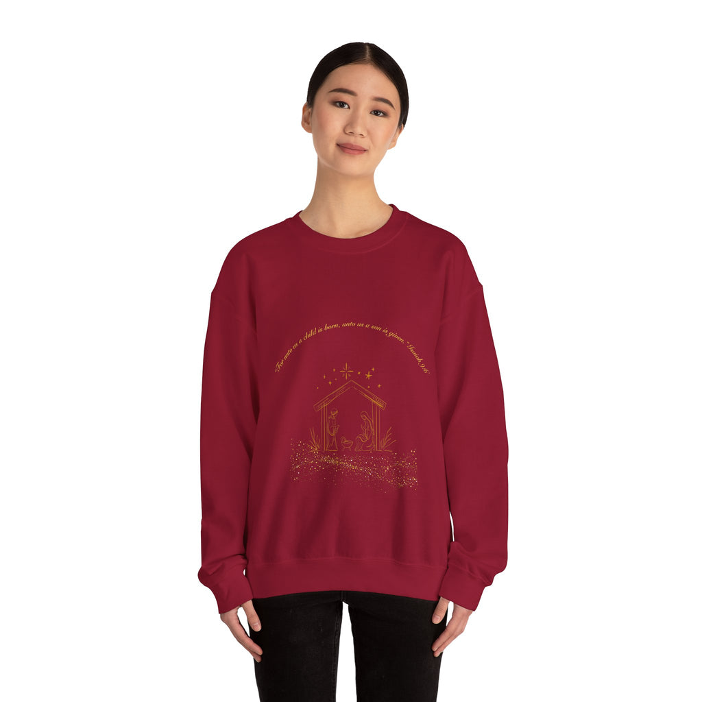 Christmas Manger Sweatshirt