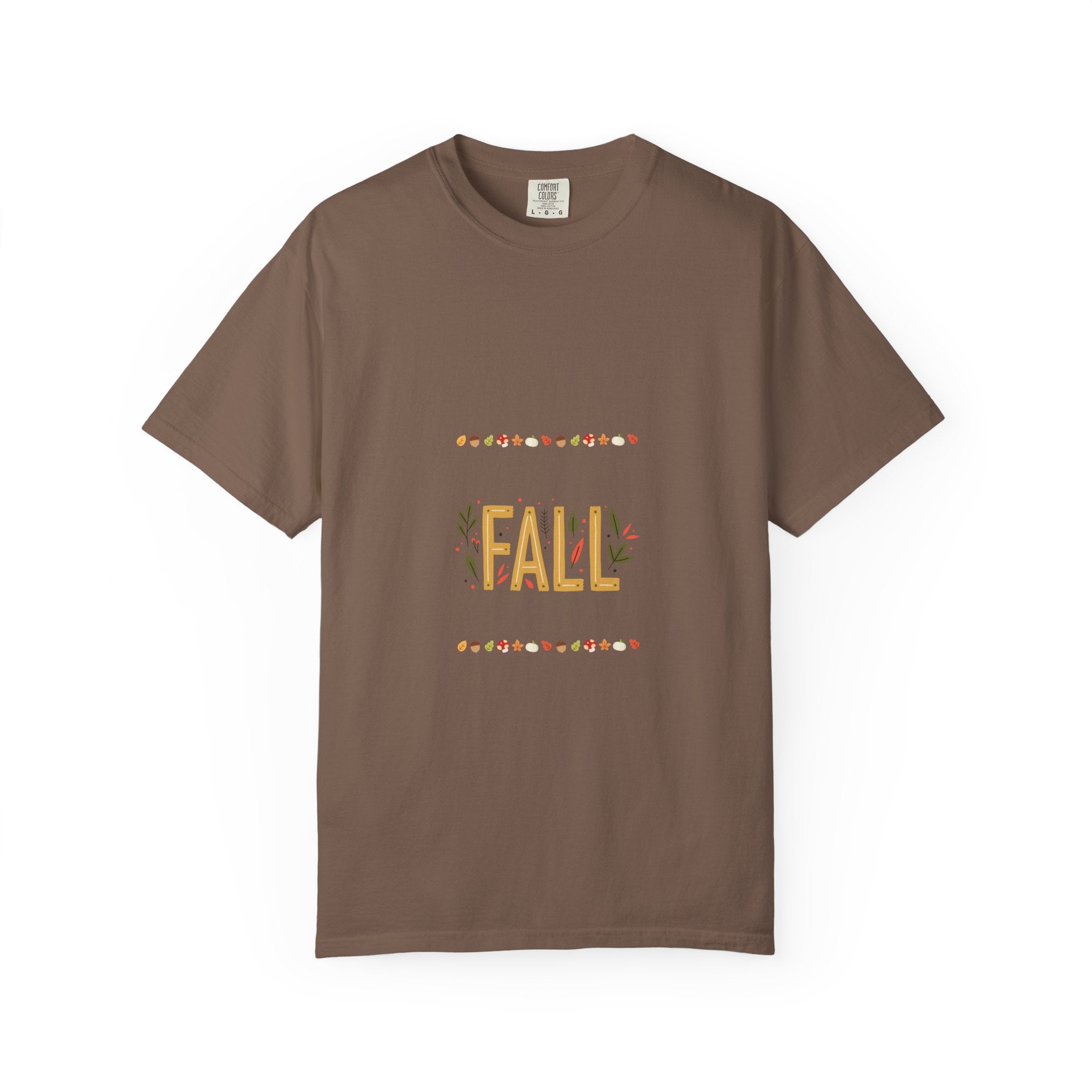 Fall Garment-Dyed T-Shirt | Cozy Autumn Vibes, Perfect for Halloween & Thanksgiving, Gift for Nature Lovers, Comfortable Casual Wear