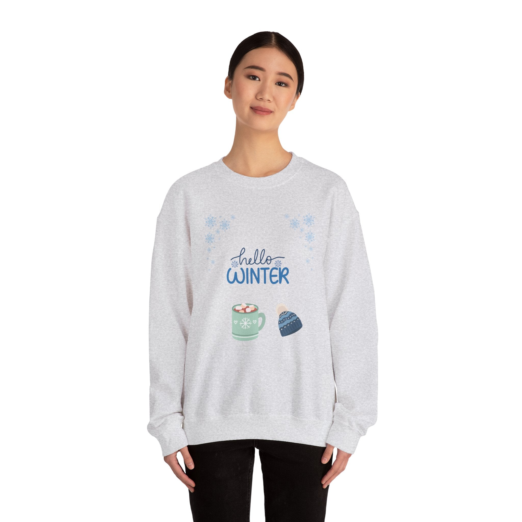Hello Winter Cozy Sweatshirt