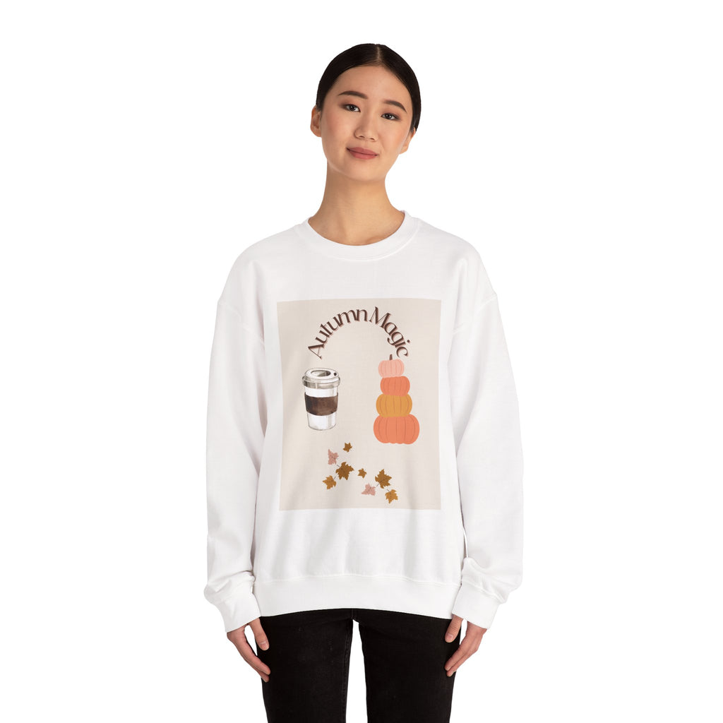Autumn Magic Crewneck Sweatshirt - Cozy Fall Sweater